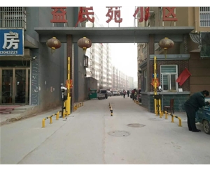 宁津地下停车场车辆进出车牌识别管理系统 道闸挡车器